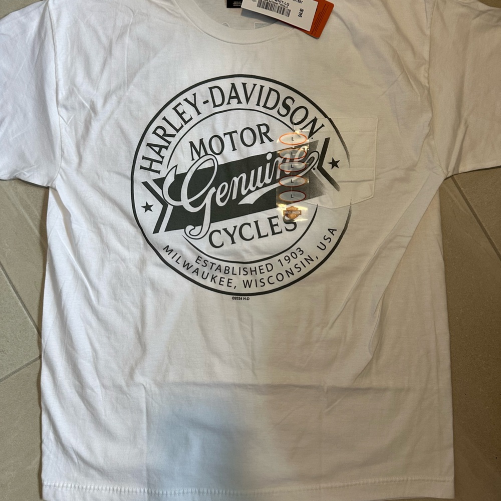 Brand new Harley Davidson tshirt